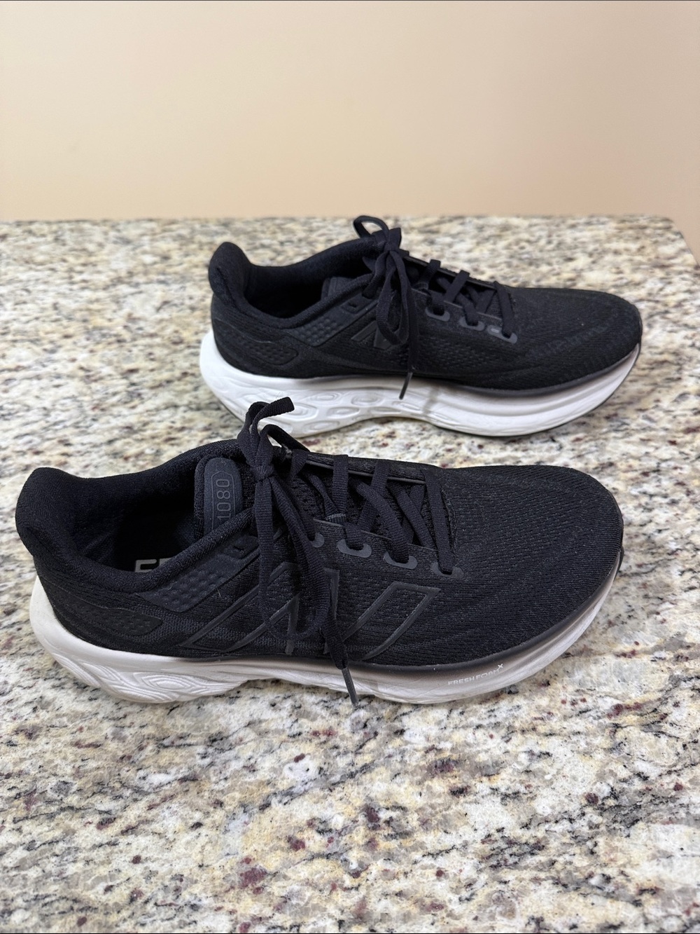 New Balance Fresh Foam X 1080 v13 Womens 7.5 Black Running Walking Shoes Comfort - Picture 5 of 10